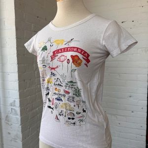 J Crew California Tee XS